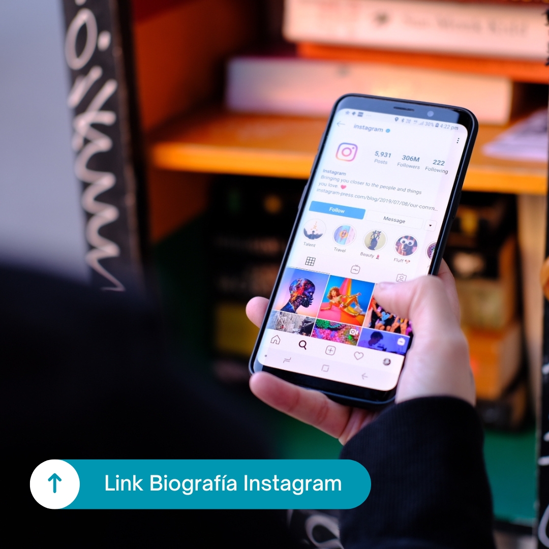 Link personalizado Biografía