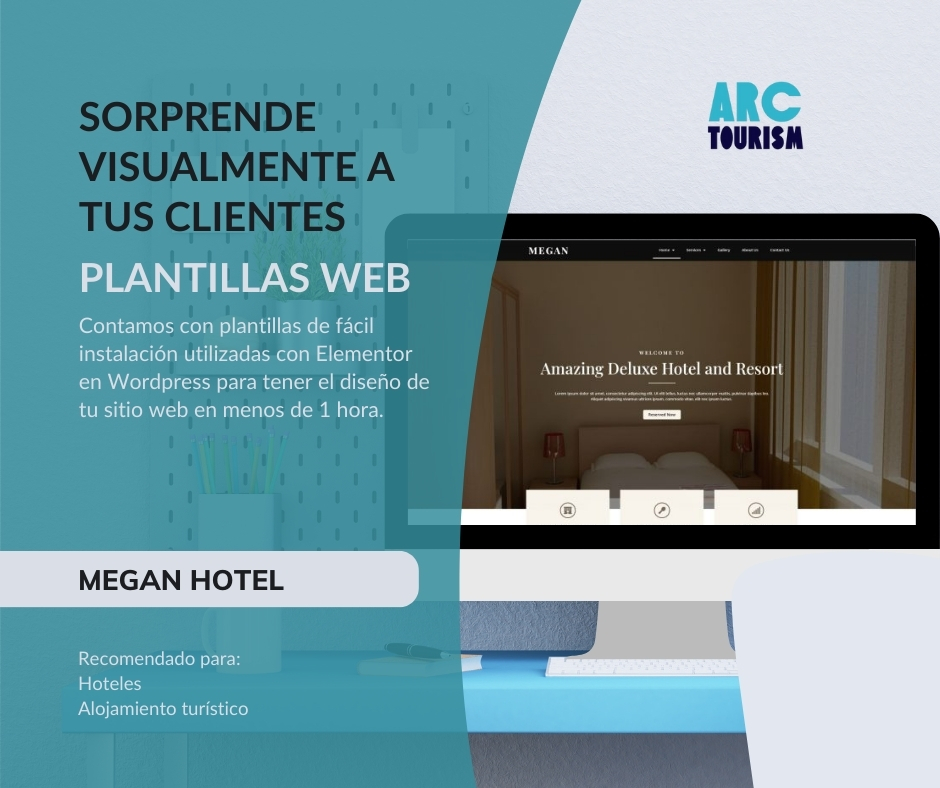 Plantilla Megan Hotel