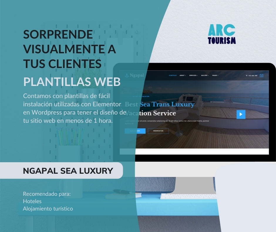 Plantilla Ngapal Sea Luxury