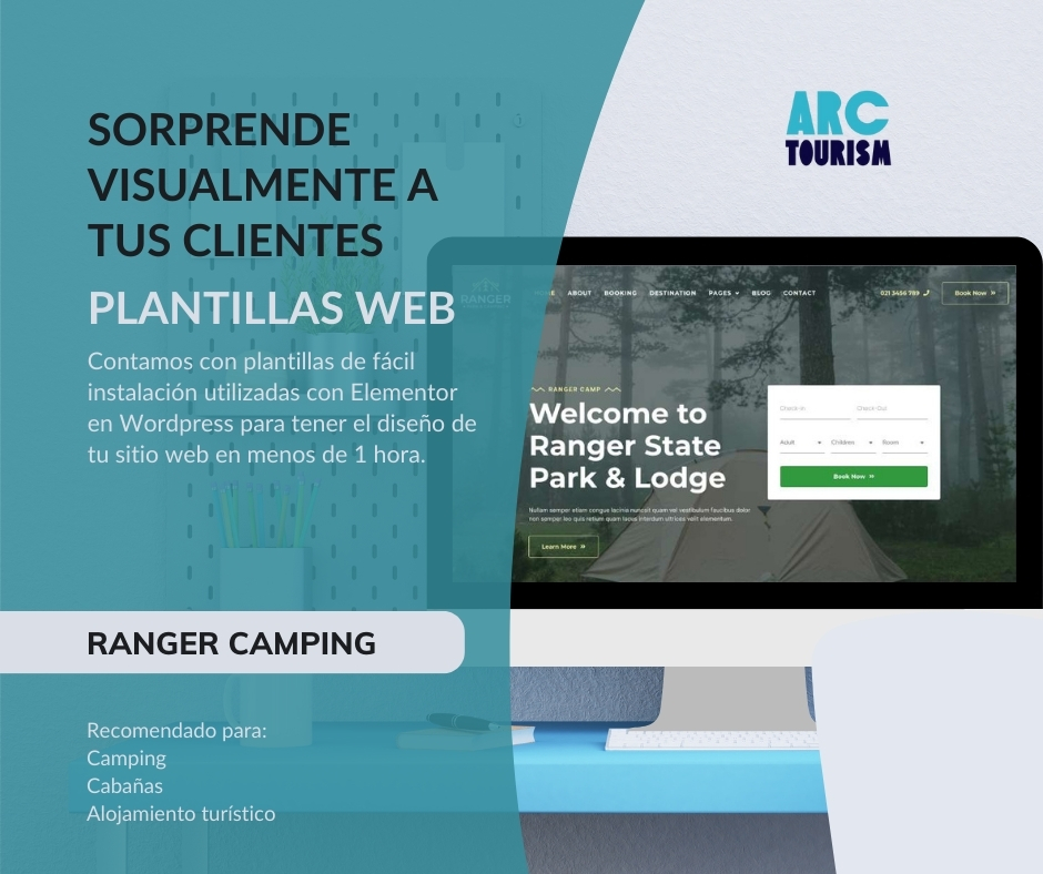 Plantilla Ranger Camping