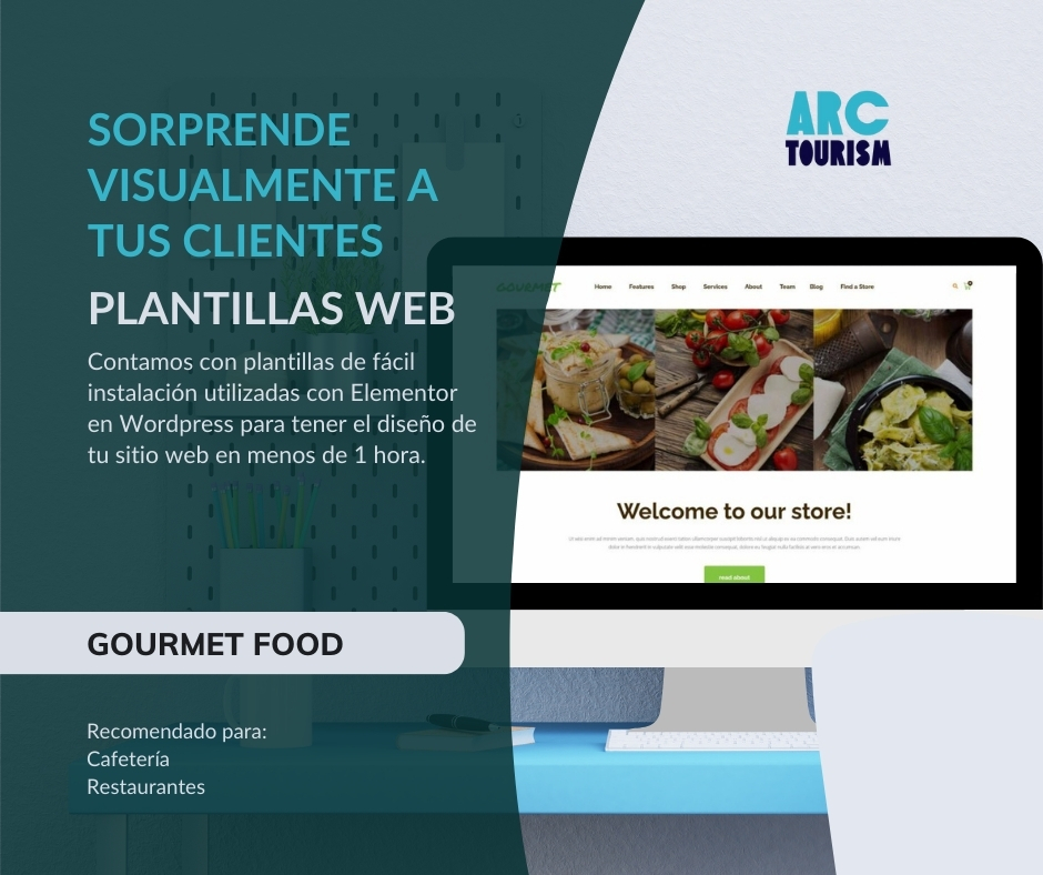 Plantilla Gourmet Food