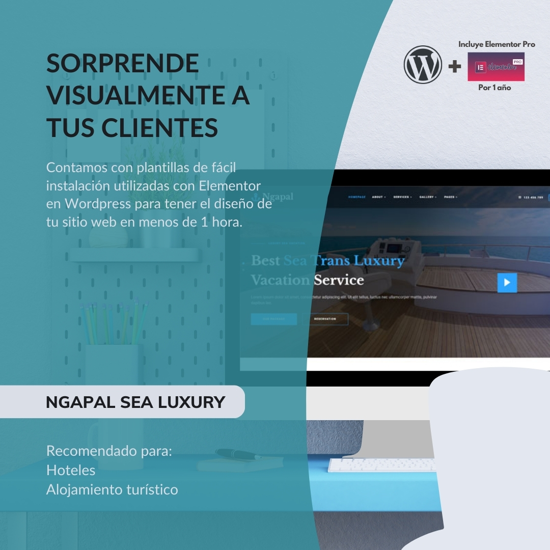 Kit web Ngapal Sea Luxury