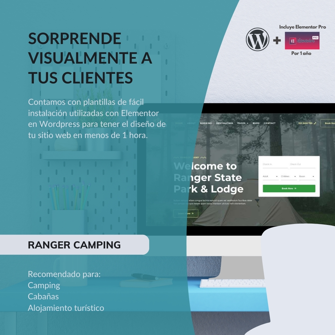 Kit web Ranger Camping