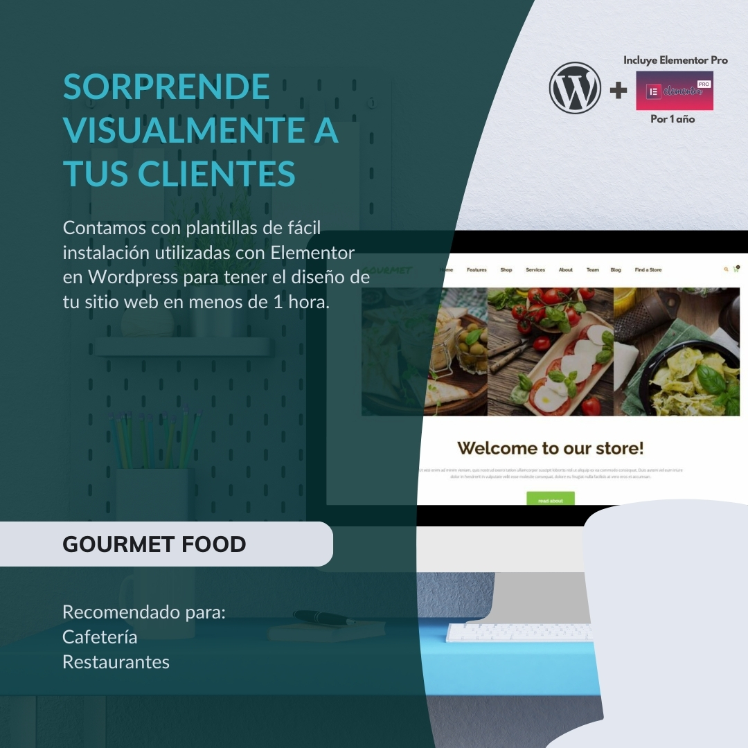 Kit web Gourmet Food